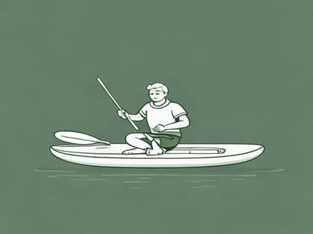 Photo of Adult working paddle board & oar (Monkwick CO2) #1