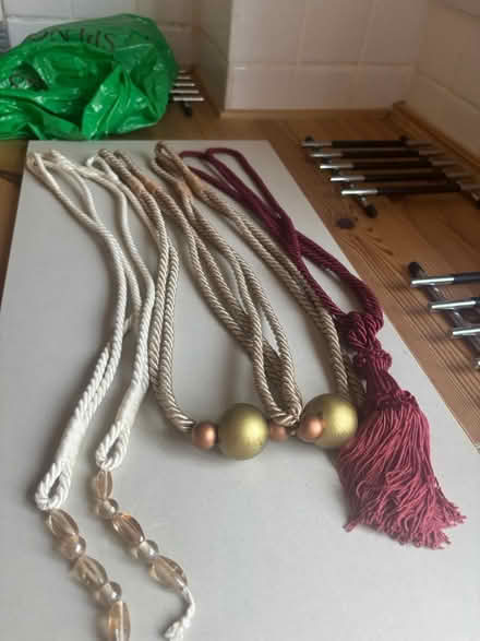 Photo of free 9 curtain tiebacks (Eythorne CT15) #2