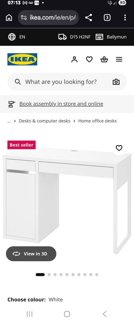 Photo of free Ike study desk (Dublin 15) #1