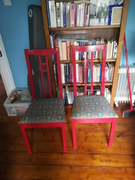 Photo of free Pair Ikea dining chairs (West Bromwich B70) #1