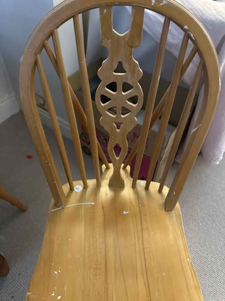 Photo of free Pine table and 4 chairs (St Albans) #3