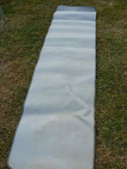 Photo of free Black/grey long rug/runner. Rubberised-style backing. (Kempsey WR5) #2