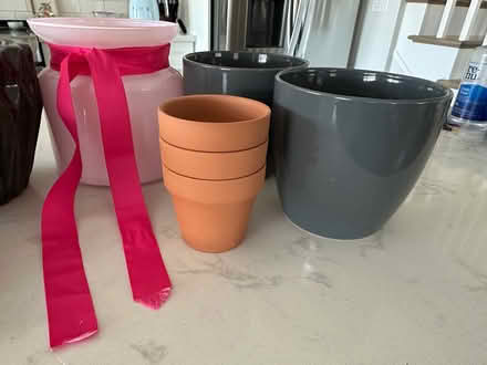 Photo of free Variety of ceramic and clay pots (Wateridge Village) #3