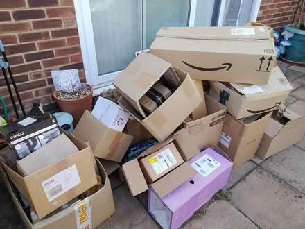 Photo of free Cardboard boxes (Norfolk Rd PO12 3) #3