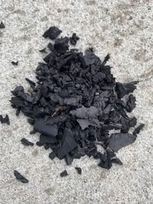Photo of Black rubber mulch (SW11) #1