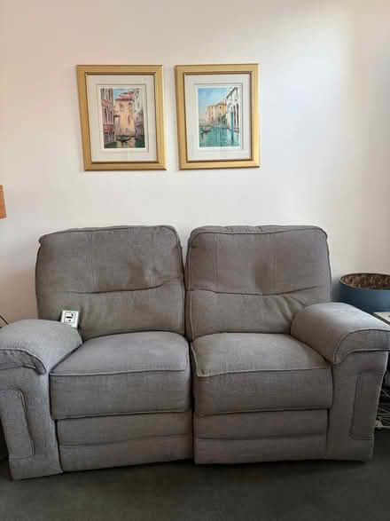 Photo of free settees, two-seater recliners (Soyland Town HX6) #1