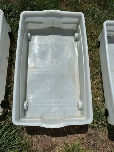 Photo of free 3 x White Storage Trays (AL1) #2