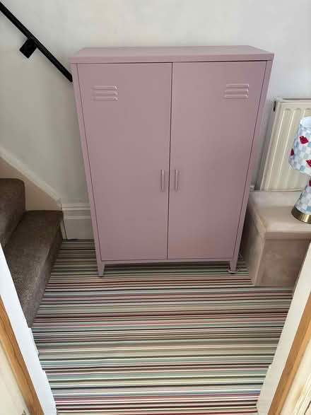 Photo of free Metal storage cabinet (Hyde, SK14) #2