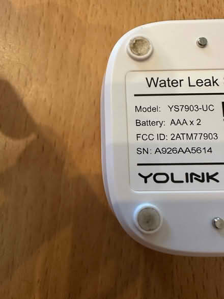 Photo of free YoLink hub and 4 water sensors (Long Grove) #3