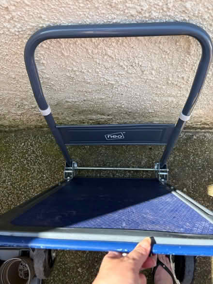Photo of free Flatbed trolley needs new wheels? (Sabden) #1