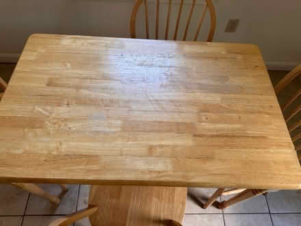 Photo of free Kitchen table and chairs (Weston) #2