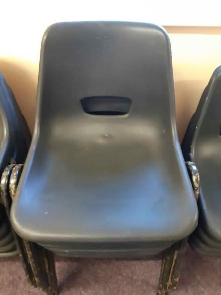 Photo of free 25 Black plastic chairs, collect from Dronfield (Woodseats S8) #2