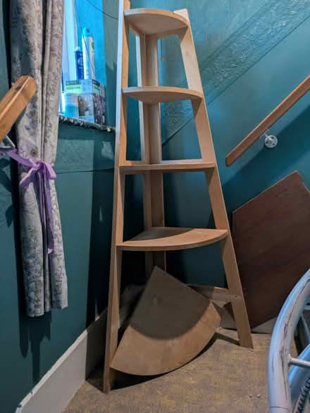 Photo of free Corner shelving unit (BL2 breightmet) #1