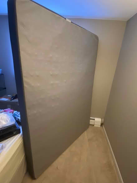 Photo of free Queen size boxspring (Elgin Royal Blvd & Abbot Dr) #2
