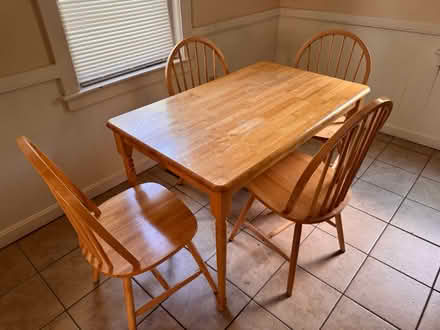 Photo of free Kitchen table and chairs (Weston) #1