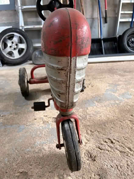 Photo of free Antique kids metal tractor (North Plainfield) #3
