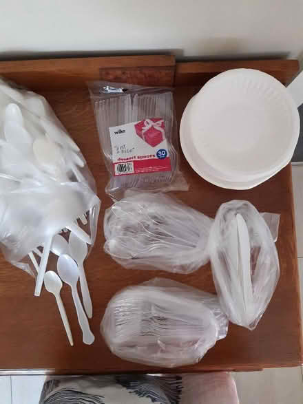 Photo of free Paper dishes, plastic cutlery (Woodseats S8) #1