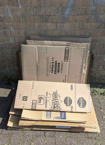 Photo of free Flat Pack Cardboard Boxes. (Lipson PL4) #1