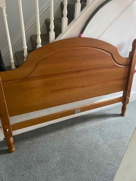 Photo of free Double bed frame (Newhall Derbyshire) #1