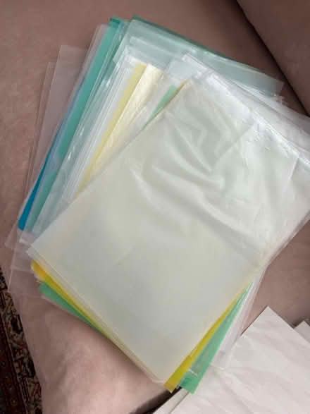 Photo of free A4 plastic sleeves (Chiswick W4) #1