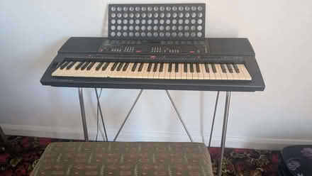 Photo of free Yamaha keyboard with stand and stool (Wollaton NG8) #1