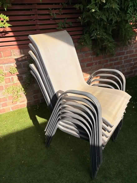 Photo of free Six garden chairs (BS3) #1