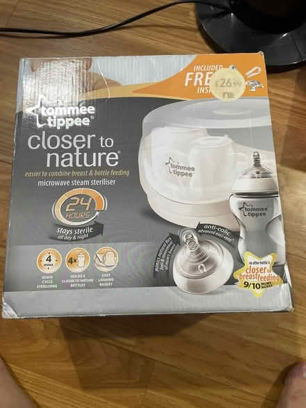 Photo of free Tommee Tippee Microwave Sterliser (UB7, West Drayton, Hillingdon) #1