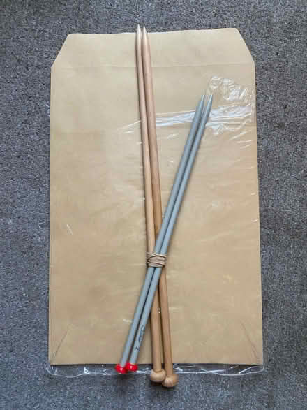Photo of free 2 pairs of Knitting Needles (Cambridge CB1) #1