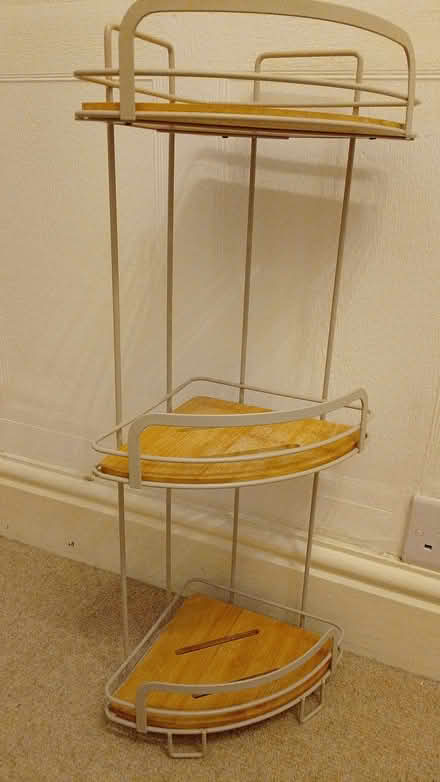 Photo of free Three tiered standing bathroom storage (Bowerham LA1) #1