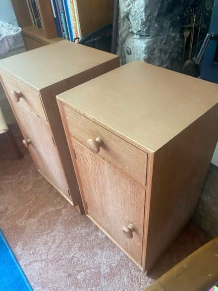 Photo of free Pair Mid-Century bedside cupboards (Easton, Portland DT5) #4