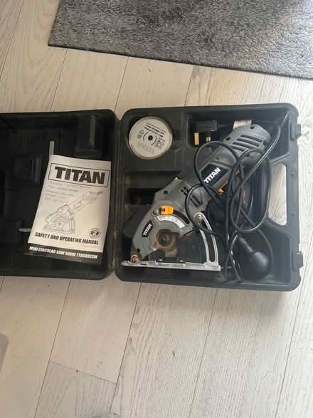 Photo of free Corded TItan circular saw. (Loughton IG10) #2