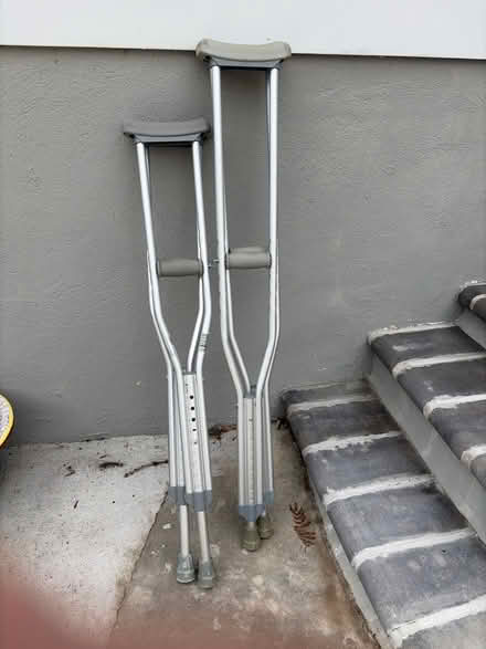 Photo of free Adjustable crutches (North Plainfield) #1