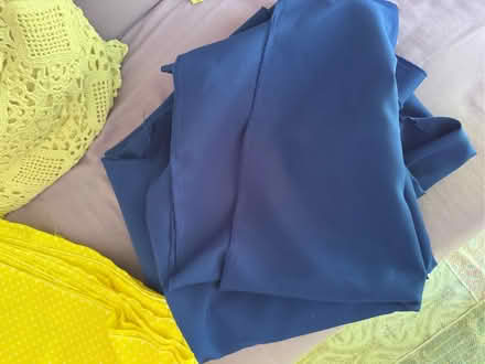 Photo of free Yellow polka dot and blue cloth (Hulme M15) #3