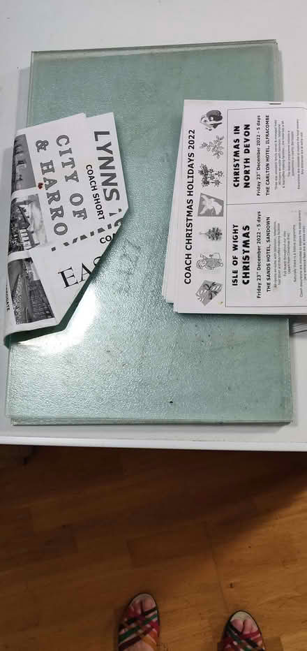 Photo of free Panes of opaque glass (Eastbourne BN22) #1