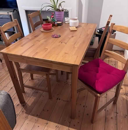Photo of free IKEA table and chairs (Walthamstow E17) #1