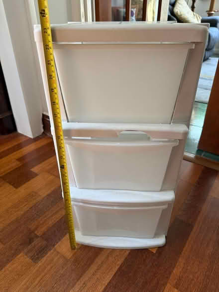 Photo of free set of 3 plastic drawers (bognor regis PO22) #1