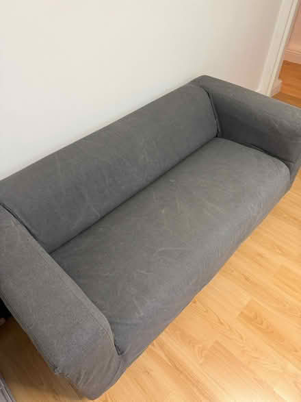 Photo of free IKEA KLIPPAN Grey Two-Seater Sofa (SE13) #1