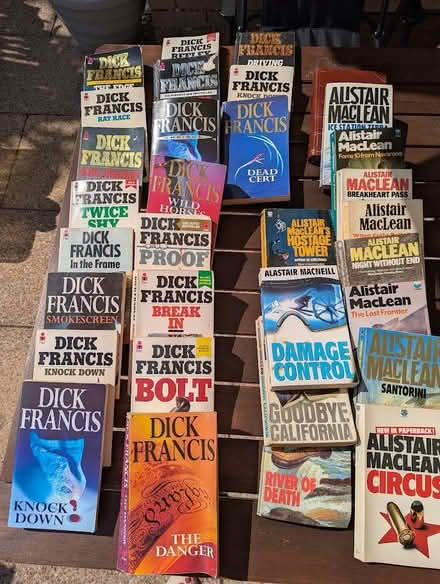 Photo of free Paperback Books - Dick Francis and Alistair MacLean (Penrith CA11) #1