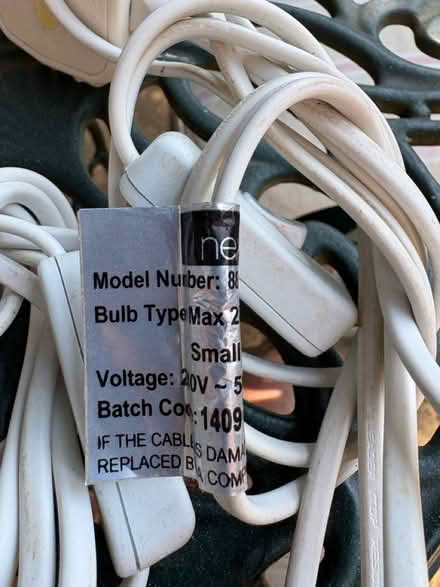 Photo of free Two cute bedside lamps (SG4 Hitchin) #3