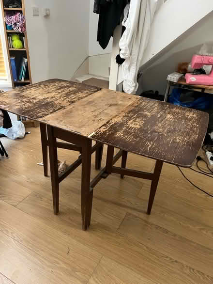 Photo of free Fold out wooden table (E10) #3