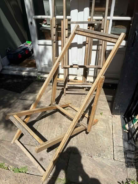 Photo of free 3 deckchairs (Hackney E9) #1