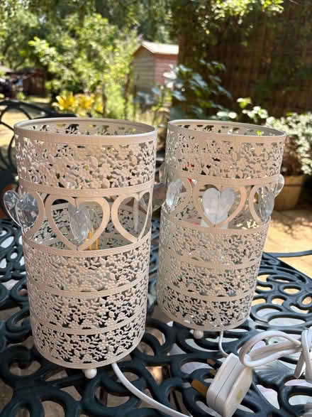 Photo of free Two cute bedside lamps (SG4 Hitchin) #1