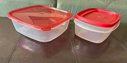 Photo of free 2 Food Storage Containers (Erin Mills) #1