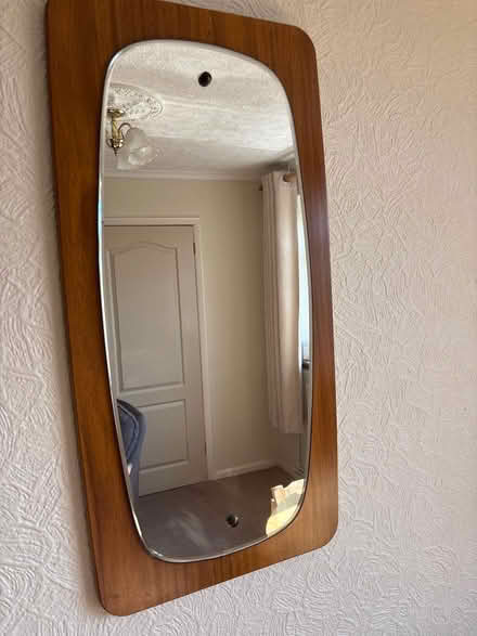 Photo of free Teak mirror (Belper DE56) #1