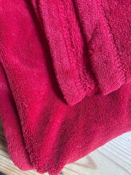 Photo of free Red Fleece Throw (North Ascot SL5) #2