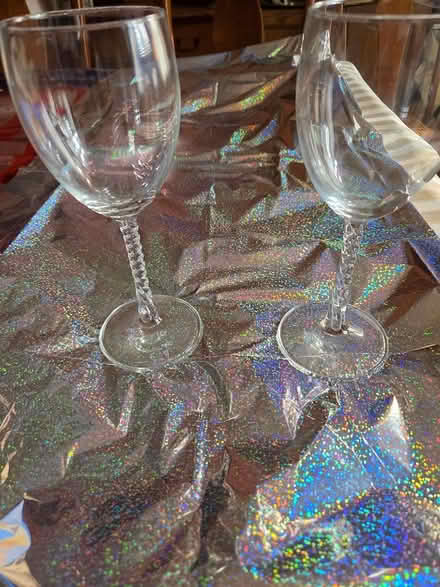 Photo of free 2 wine glasses (Manville) #1