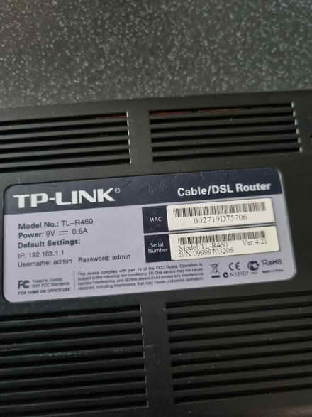 Photo of free Modem router (SE20) #3