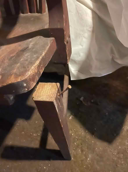 Photo of free Wood Crafters: vintage chair parts (Chelsea, mid 20s near 10th ave) #2