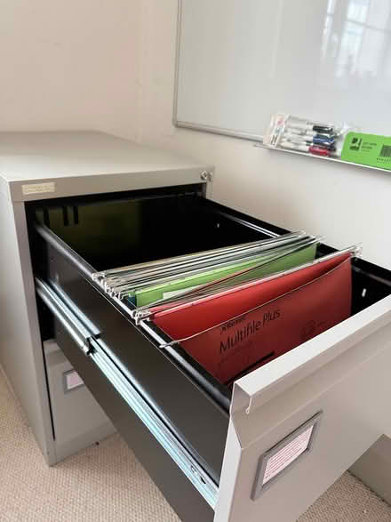 Photo of free 2 drawer silver line filing cabinet (Shoreham-by-sea BN43) #3