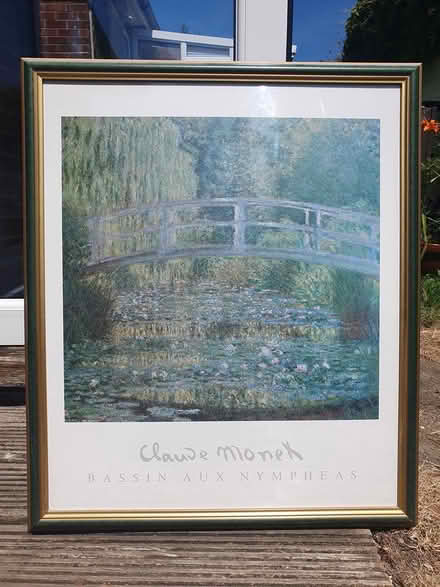Photo of free Framed Claude Monet print (Havant PO9 3NY) #1